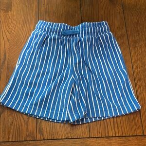 NWOT J. Crew Blue and White Striped Shorts